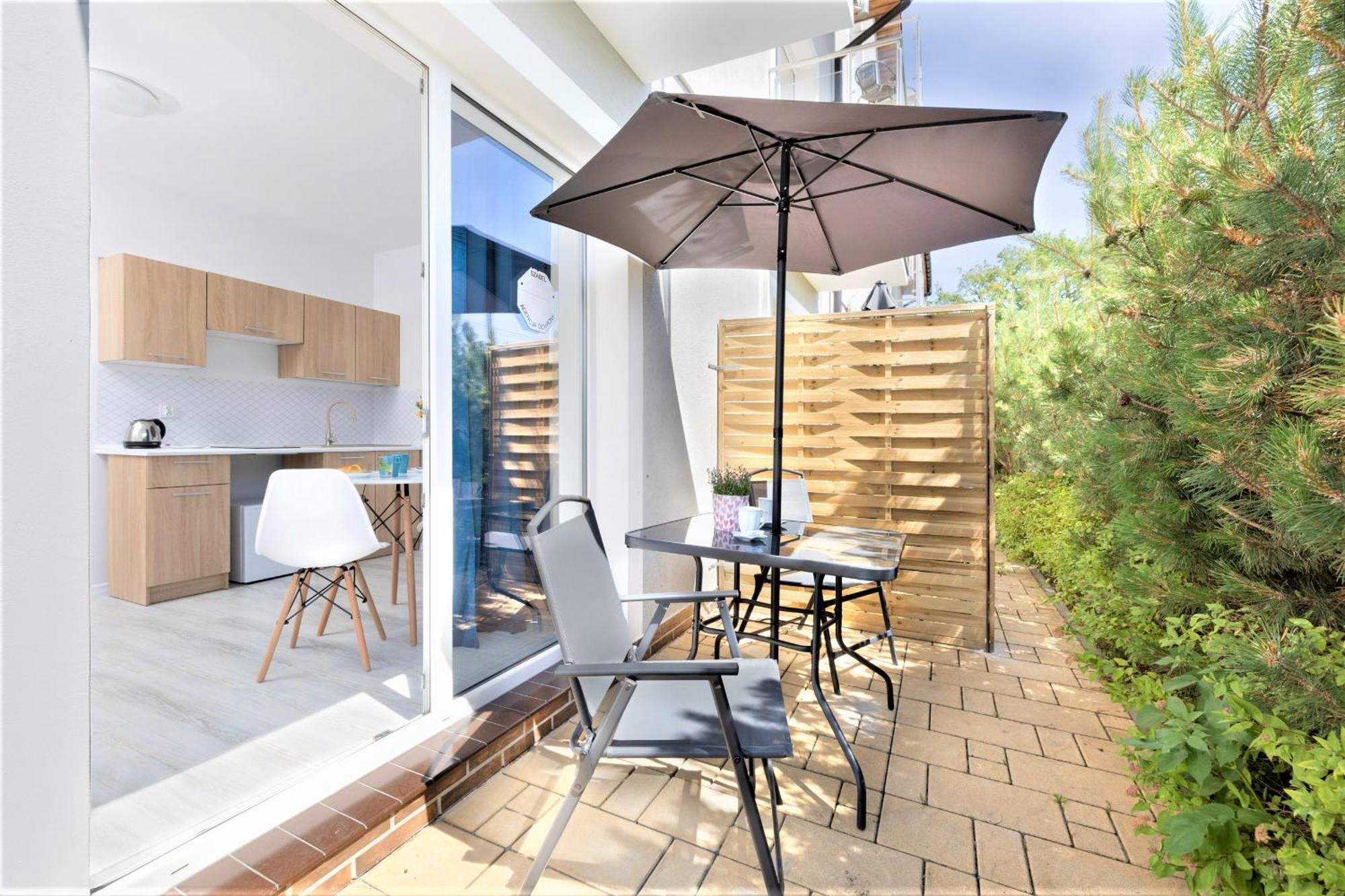 Apartamenty Przy Plazy, Ogrod - Grzybowo-Kolobrzeg - Nadmorska 26 Grzybowo  Bagian luar foto